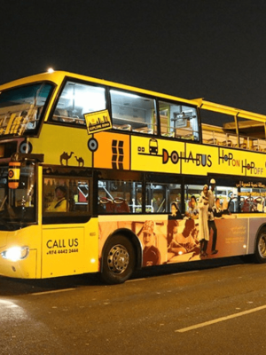 Shop Online 24 Hour Hop On Hop Off Sightseeing Tour, Doha – Sightseeing and Tours Dubai Masala