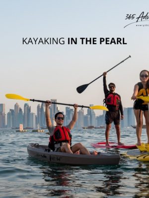 Shop Online KAYAKING EXPERIENCE – THE PEARL – Boat Tours and Cruises Dubai Masala