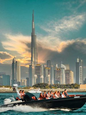 Shop Online Luxury Speed Boat Tour by The Black Boats – Extreme sports & adrenaline activities Dubai Masala