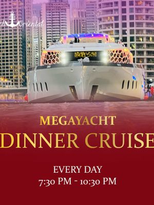 Shop Online Mega Yacht Dinner Cruise – Boat Tours and Cruises Dubai Masala