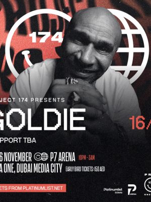 Shop Online Project 174 presents Goldie in Dubai – Nightlife Dubai Masala