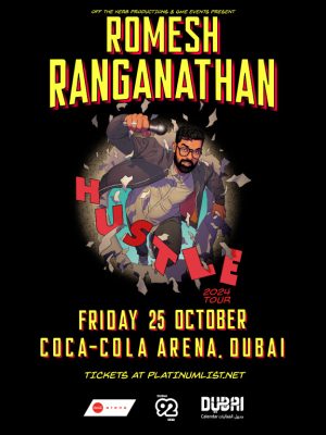 Shop Online Romesh Ranganathan Live In Dubai – Comedy Events Dubai Masala