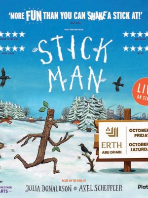 Shop Online Stick Man Live on Stage at Theatre by Erth, Abu Dhabi – Shows and Theatrical Plays Dubai Masala