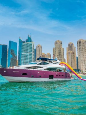 Shop Online 4 Hour Yacht Ride & Slide, Swim & Snorkel with BBQ Lunch – Boat Tours and Cruises Dubai Masala