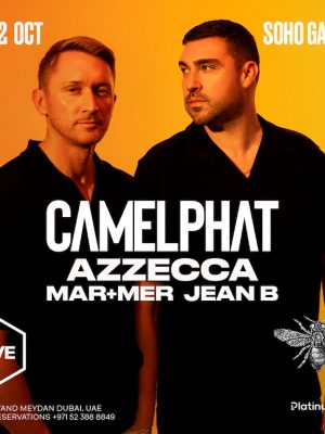 Shop Online CAMELPHAT live at Hive Soho Garden Meydan, Dubai – Nightlife Dubai Masala