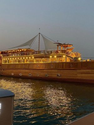 Shop Online Dhow dinner cruise on Dubai creek – Boat Tours and Cruises Dubai Masala