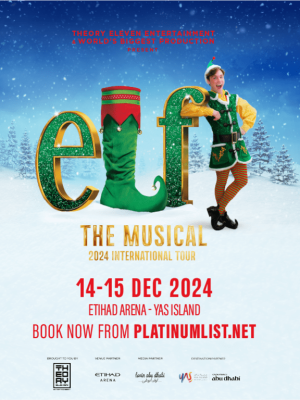 Shop Online ELF The Musical in Abu Dhabi – Shows and Theatrical Plays Dubai Masala