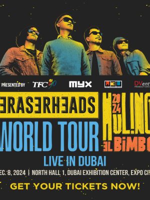 Shop Online Eraserheads Huling El Bimbo World Tour 2024 in Dubai – Filipino Events Dubai Masala