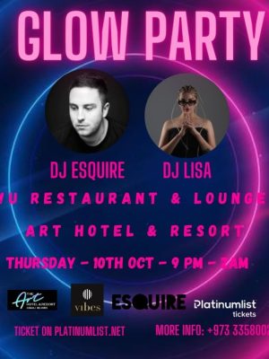 Shop Online Glow Party at The Art Hotel & Resort – Nightlife Dubai Masala