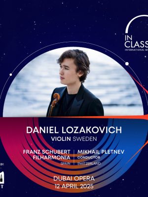 Shop Online InClassica International Music Festival Presents A Tale of Two Stars – Daniel Lozakovich and Mikhail Pletnev at Dubai Opera – Classical Events Dubai Masala