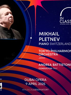 Shop Online InClassica International Music Festival Presents Legendary Piano Genius – Mikhail Pletnev at Dubai Opera – Classical Events Dubai Masala