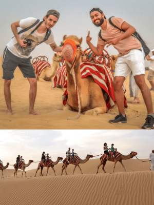 Shop Online Morning Desert Safari Dubai with Dune Bashing, Sand Boarding & Camel Ride – Desert safaris Dubai Masala