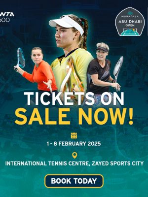 Shop Online Mubadala Abu Dhabi Open 2025 – Sports Events Dubai Masala