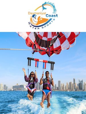 Shop Online Parasailing – Daymaniyat coast water sports – Sightseeing and Tours Dubai Masala