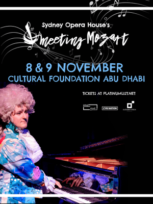 Shop Online Sydney Opera House’s Meeting Mozart Live at Cultural Foundation, Abu Dhabi – Kids Events Dubai Masala