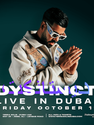 Shop Online Terra Solis Presents Dystinct Live in Dubai – Concerts Dubai Masala