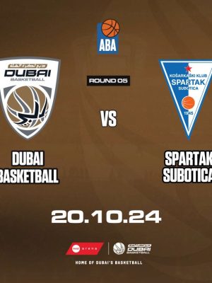 Shop Online Dubai Basketball vs Spartak Suboticain Coca-Cola Arena – Sports Events Dubai Masala