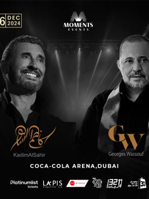 Shop Online Georges Wassouf and Kadim Al Sahir Live at Coca-Cola Arena, Dubai – Concerts Dubai Masala