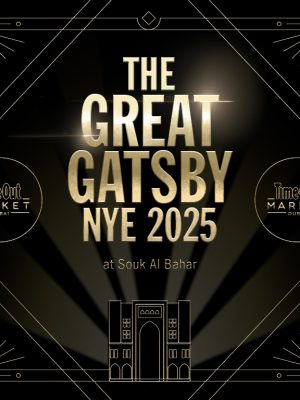 Shop Online ‘Great Gatsby’ New Year’s Eve 2025 at Time Out Market Dubai – New Years Eve Events Dubai Masala