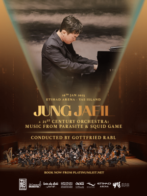 Shop Online Jung Jaeil and 21st Century Orchestra: Music from Parasite & Squid Game at Etihad Arena, Abu Dhabi – Shows and Theatrical Plays Dubai Masala