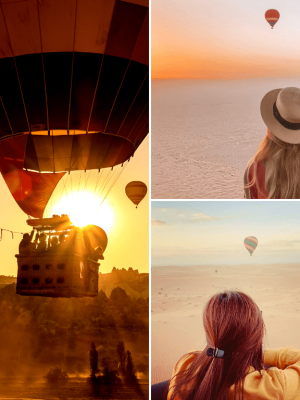 Shop Online Sunrise Hot Air Balloon Experience with Free Transfers – Air Adventures Dubai Masala