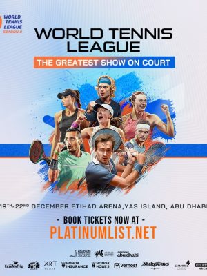 Shop Online world tennis league – Sports Events Dubai Masala