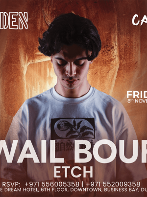 Shop Online Eden Presents DJ Wail Bouri Live in Dubai – Nightlife Dubai Masala