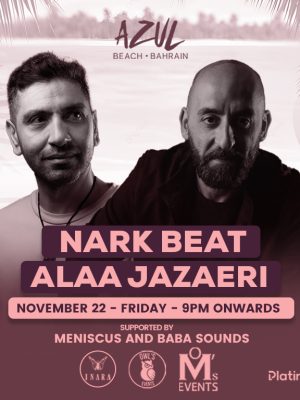 Shop Online Narkbeat & Alaa Jazaeri Live at Azul Beach – Nightlife Dubai Masala